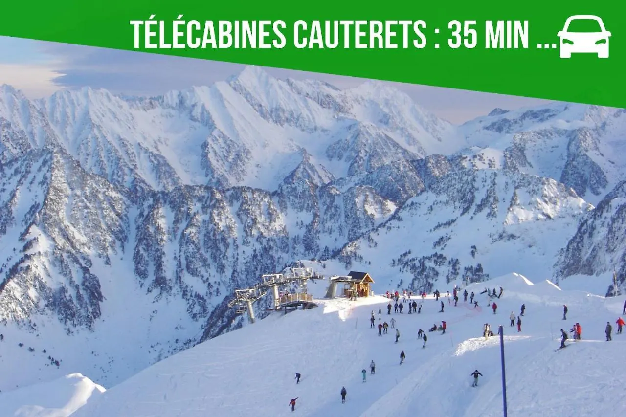 Loc Trotteur Le Fleur Des Champs F2 Cosy, Gare Sncf De Lourdes Apartment 0*,  France